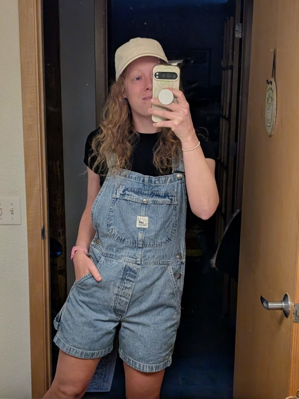 Vintage Lee Riveted Dungarees Blue Denim Bib Overalls Shortalls - Picture 2 of 11